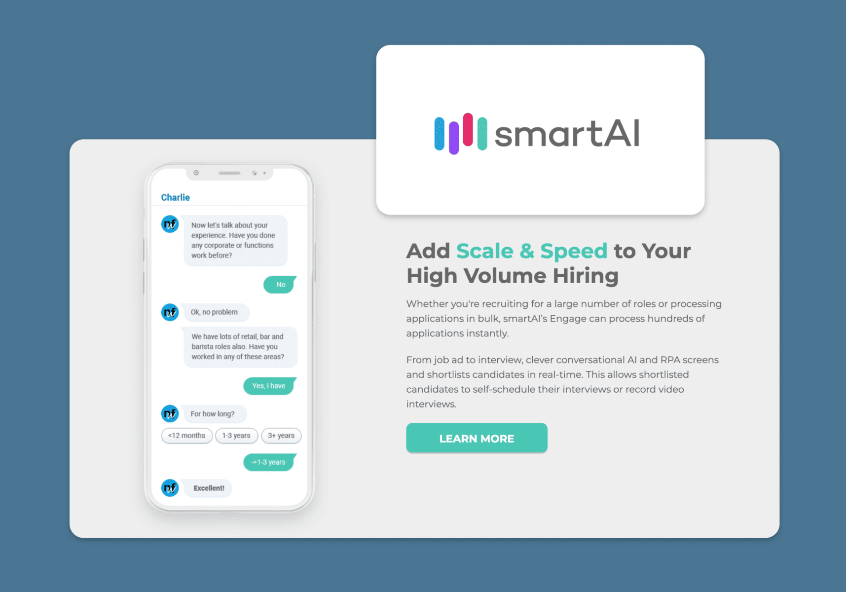 smartAI - AI platform for recruitment