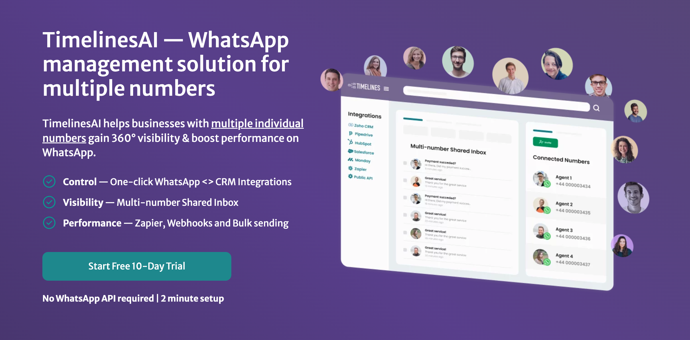 TimelinesAI WhatsApp management